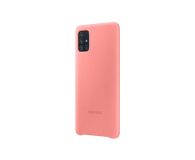 Samsung Silicone Cover do Galaxy A51 różowy - 538238 - zdjęcie 2